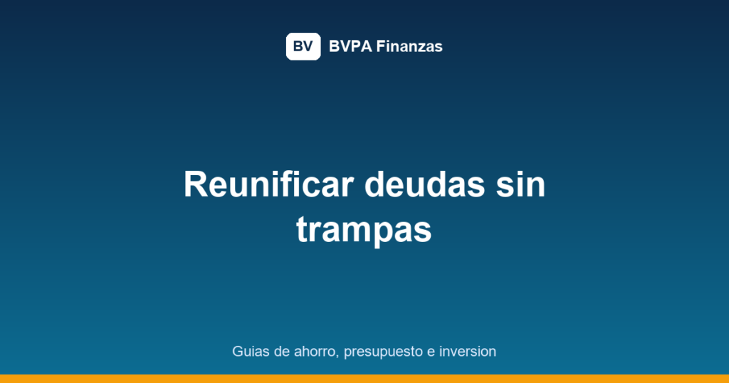 reunificar deudas featured image
